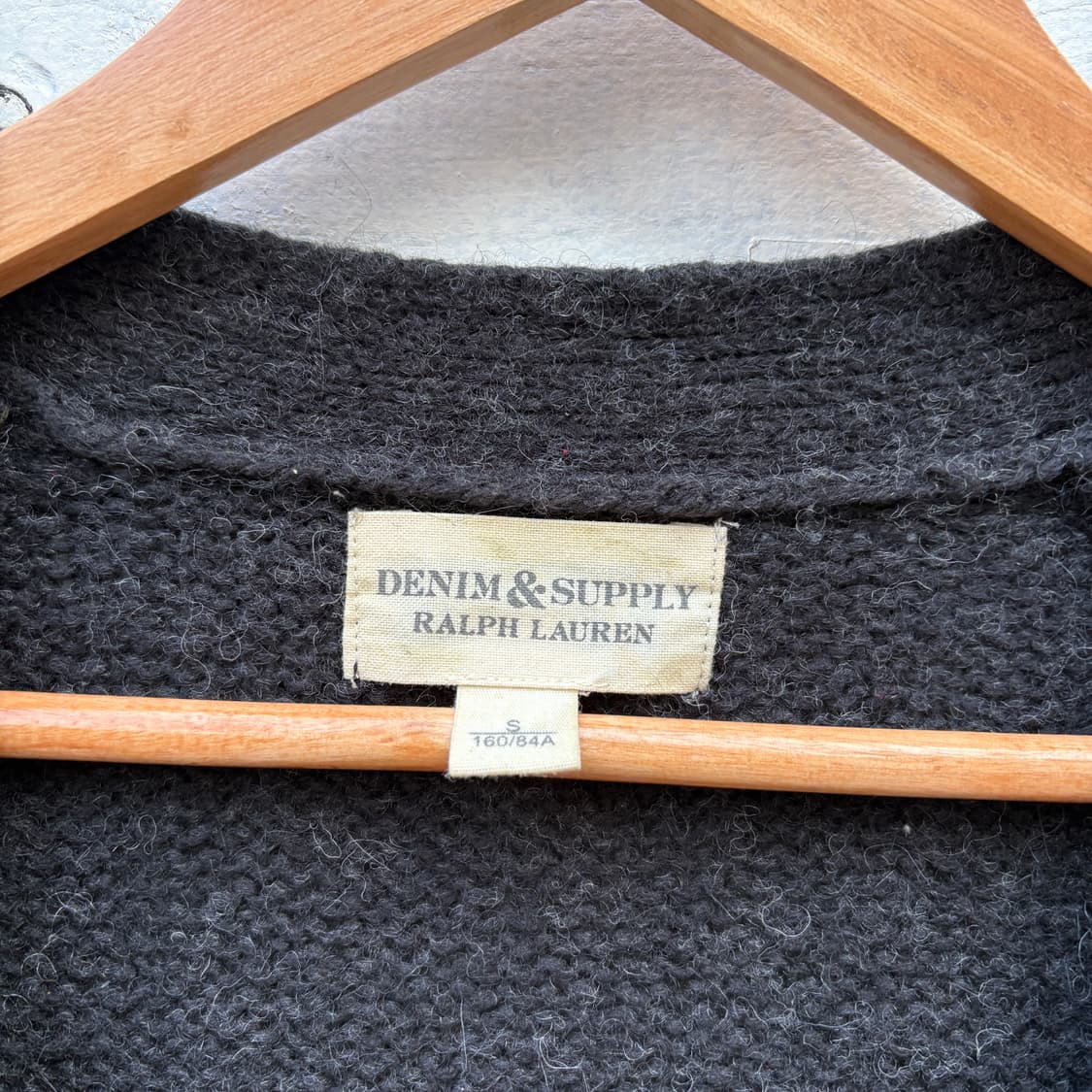 Polo 폴로 데님앤서플라이 울 니트 가디건 상품이미지2