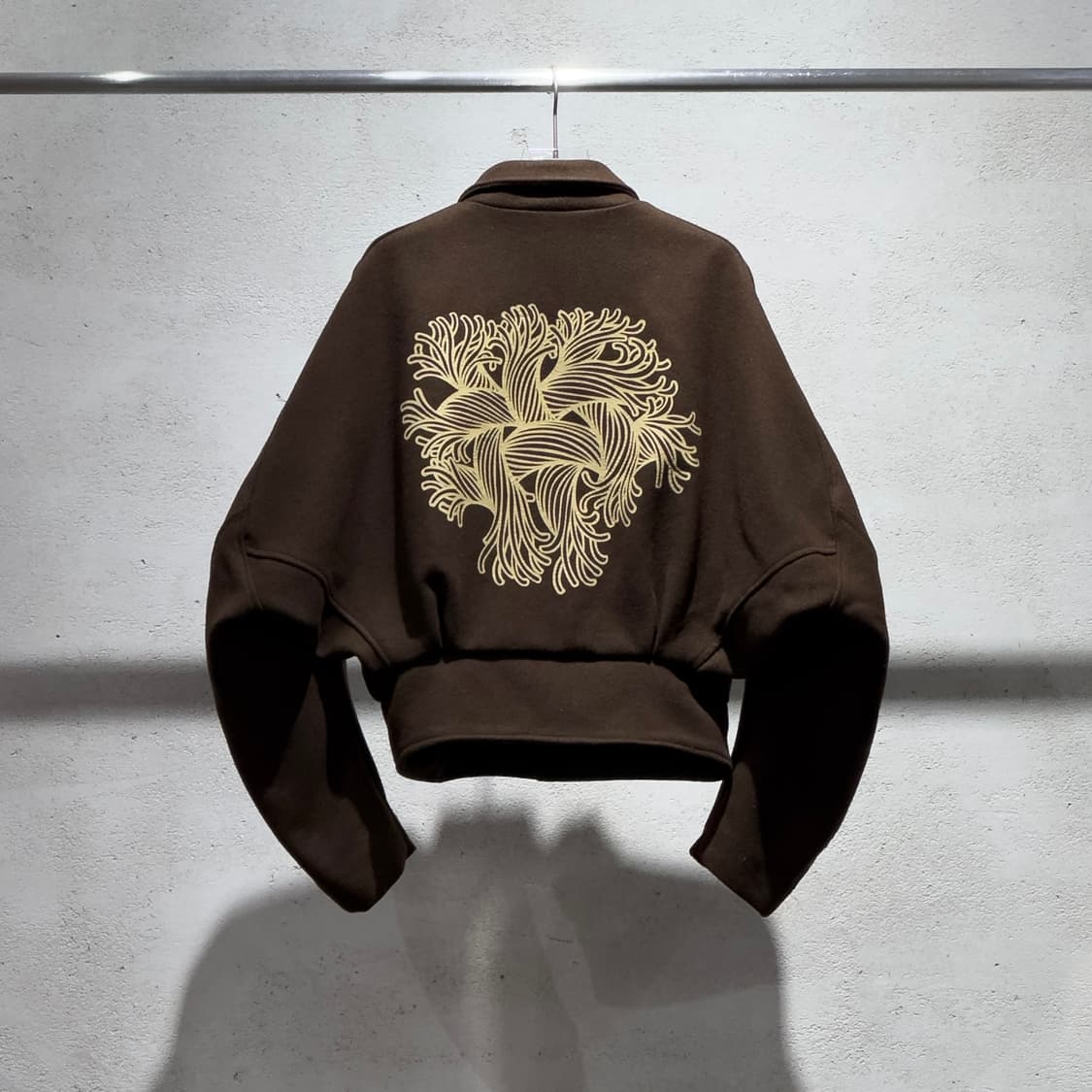 크리스토퍼 네메스 로프 그래픽 크롭 자켓 상품이미지2