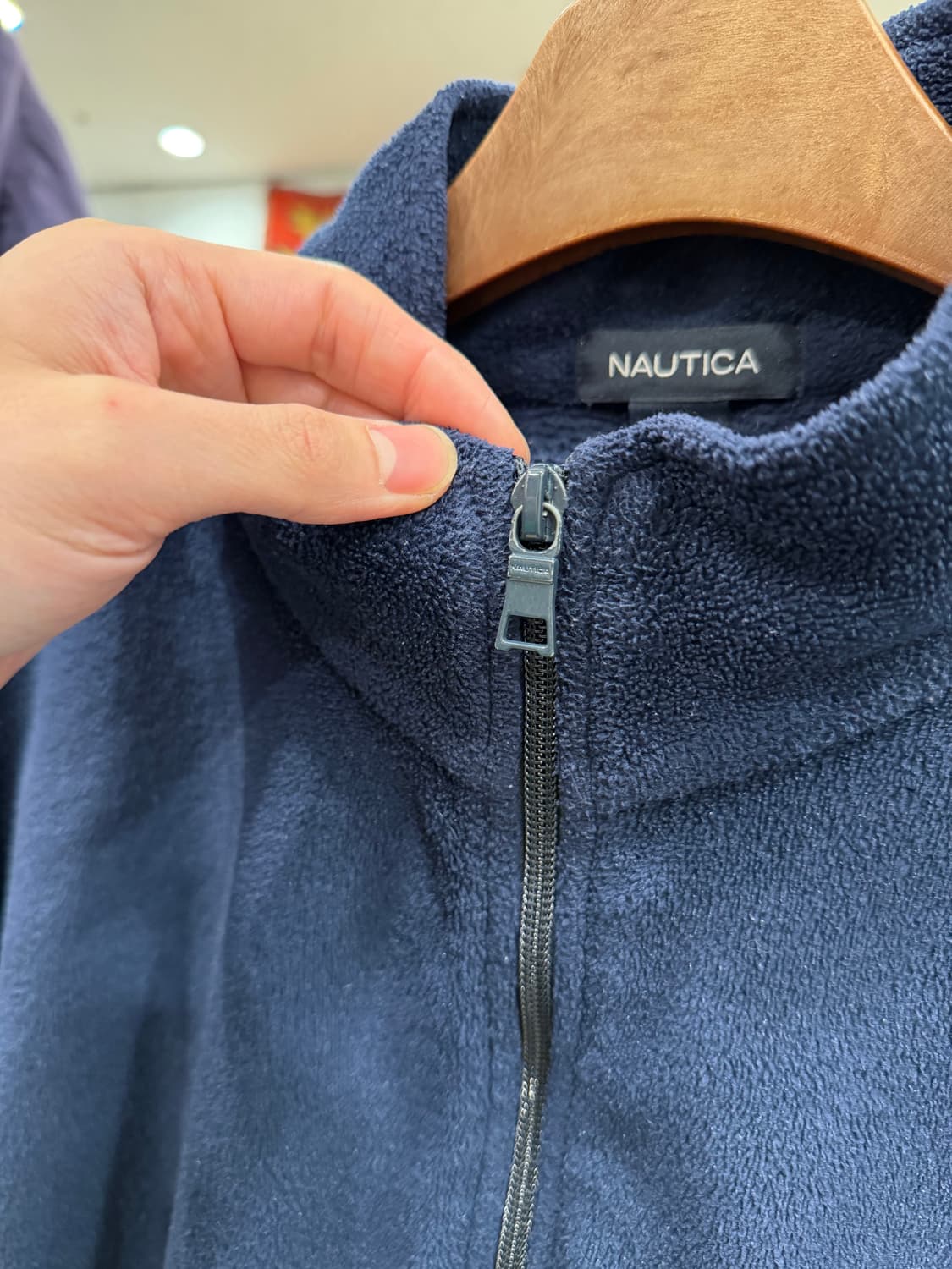 Nuatica 노티카 하프넥 집업 플리스 스웻 상품이미지5