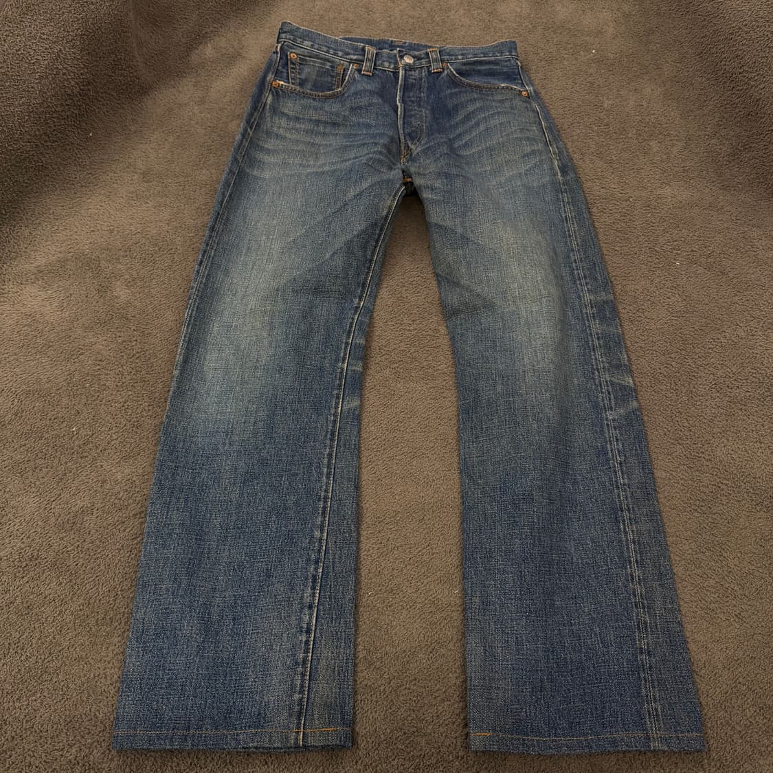 [정품] 리바이스501XX빅E셀비지1947복각555Valencia,USA 상품이미지2