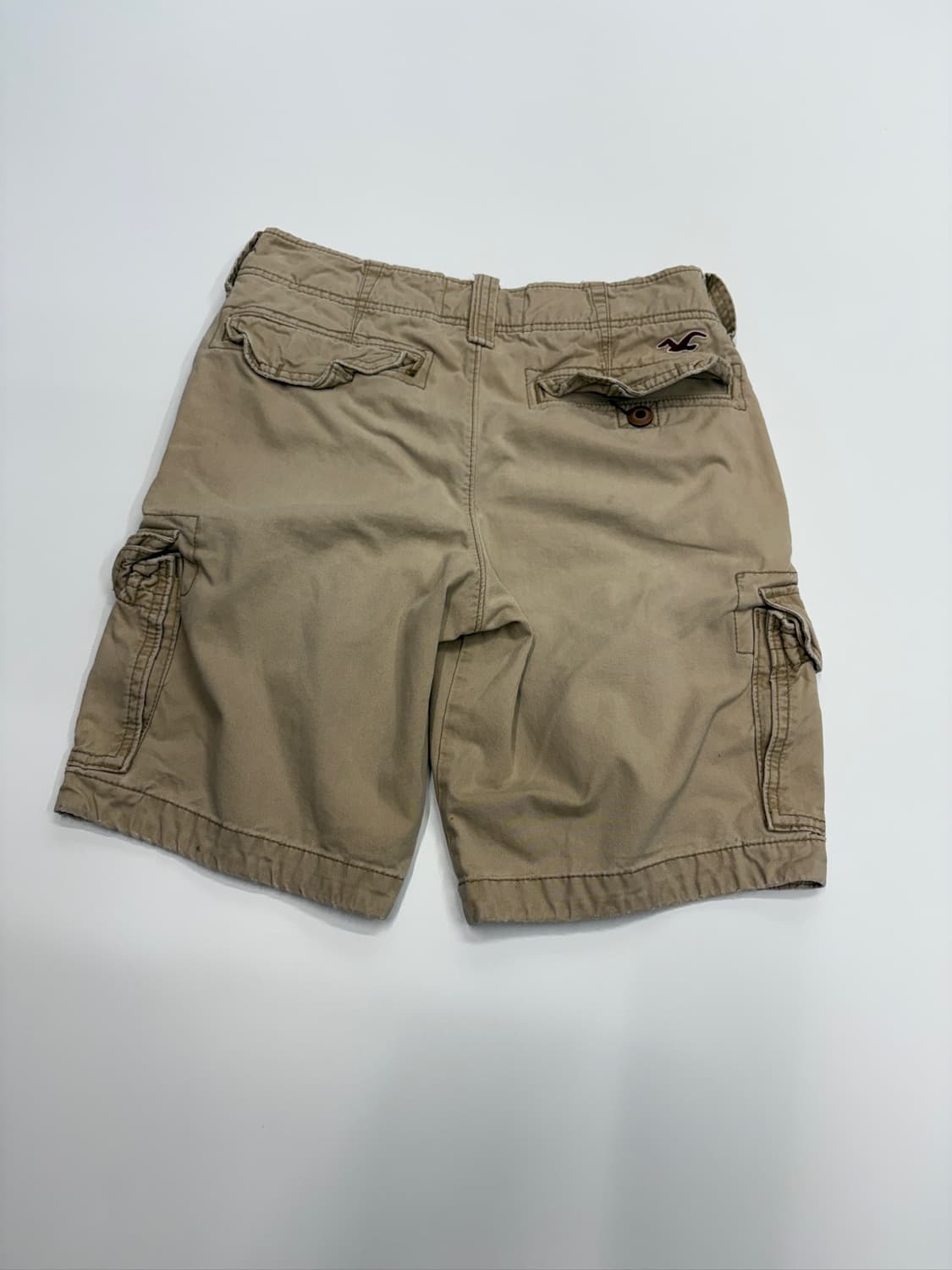Hollister 아베크롬비 홀리스터 베이지 카고 반바지 상품이미지3