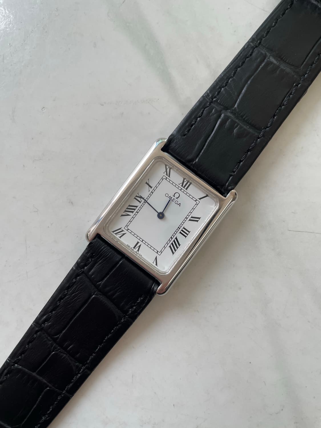 오메가 탱크 쿼츠 빈티지 시계 상품이미지2