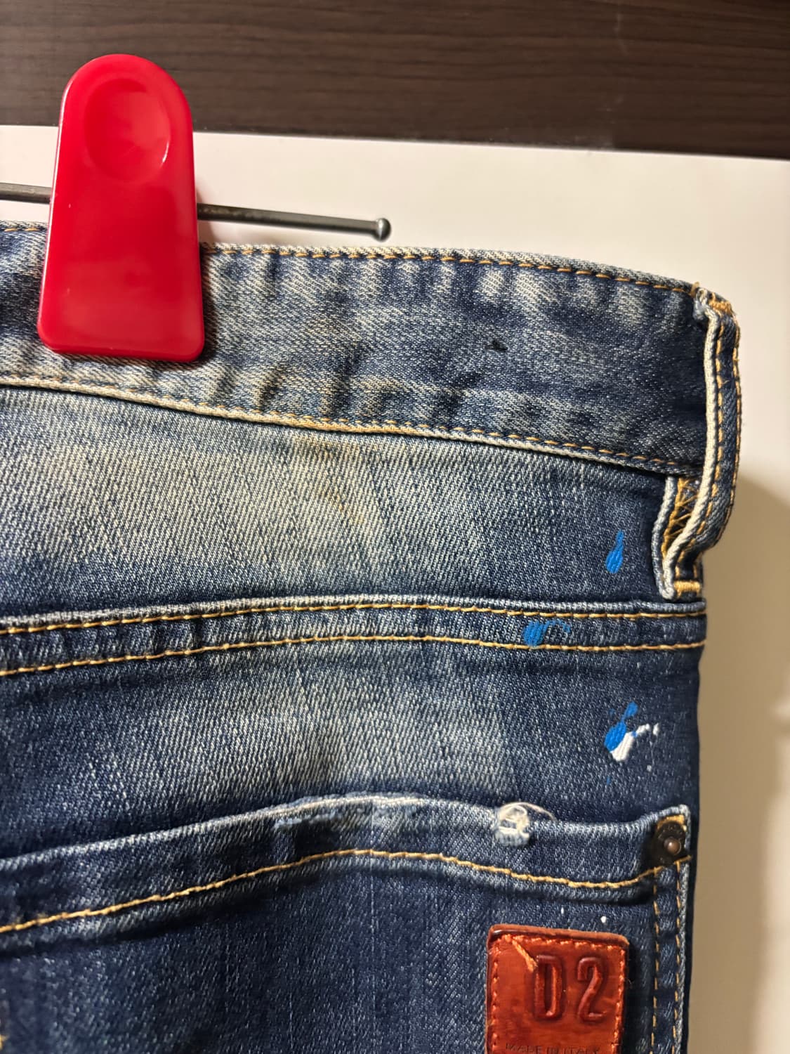 디스퀘어드2 페인팅워싱 백화점판 상품이미지7