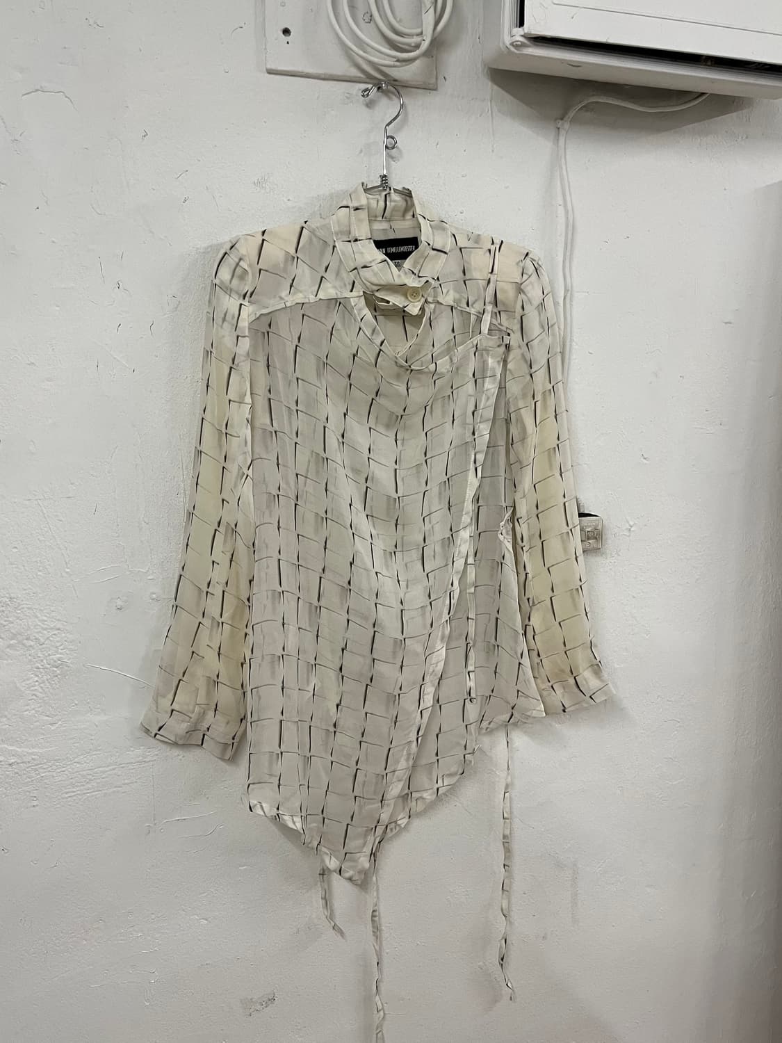 앤드뮐미스터 컬렉션 아방가르드 실크 자켓 상품이미지7