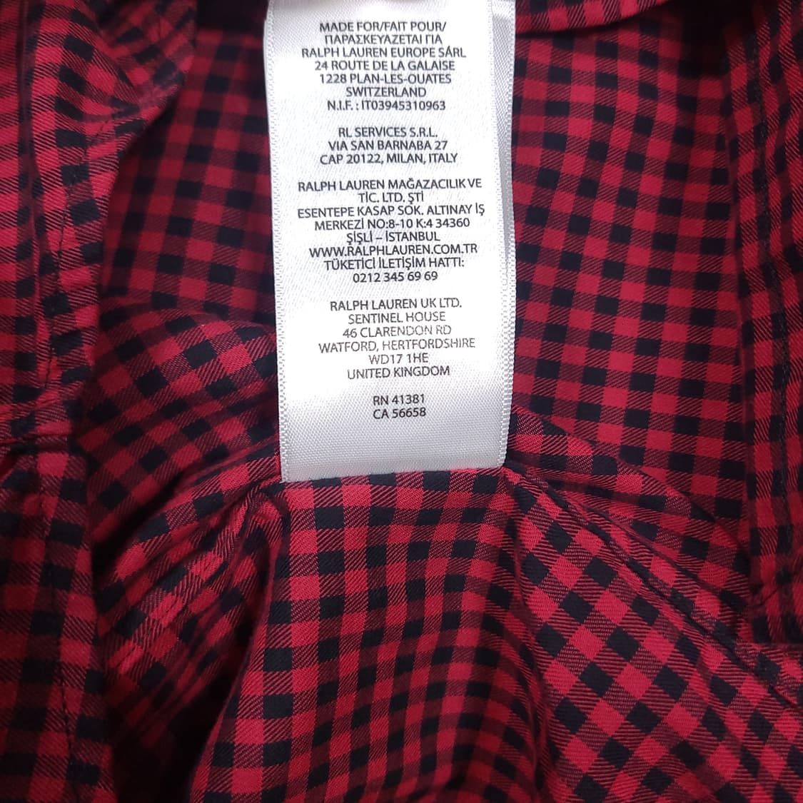 폴로 랄프로렌 신형 22FW 포니 깅엄 체크 체크 트윌 셔츠 클래식핏 상품이미지9