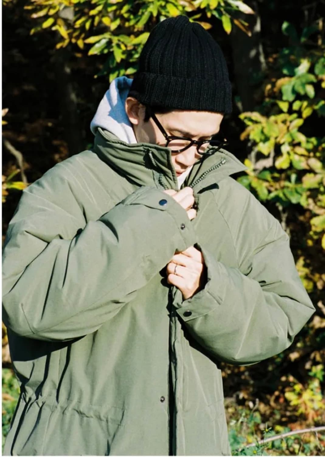 기프트 오리지널 오버사이즈 M90 파카 블랙 L 상품이미지1