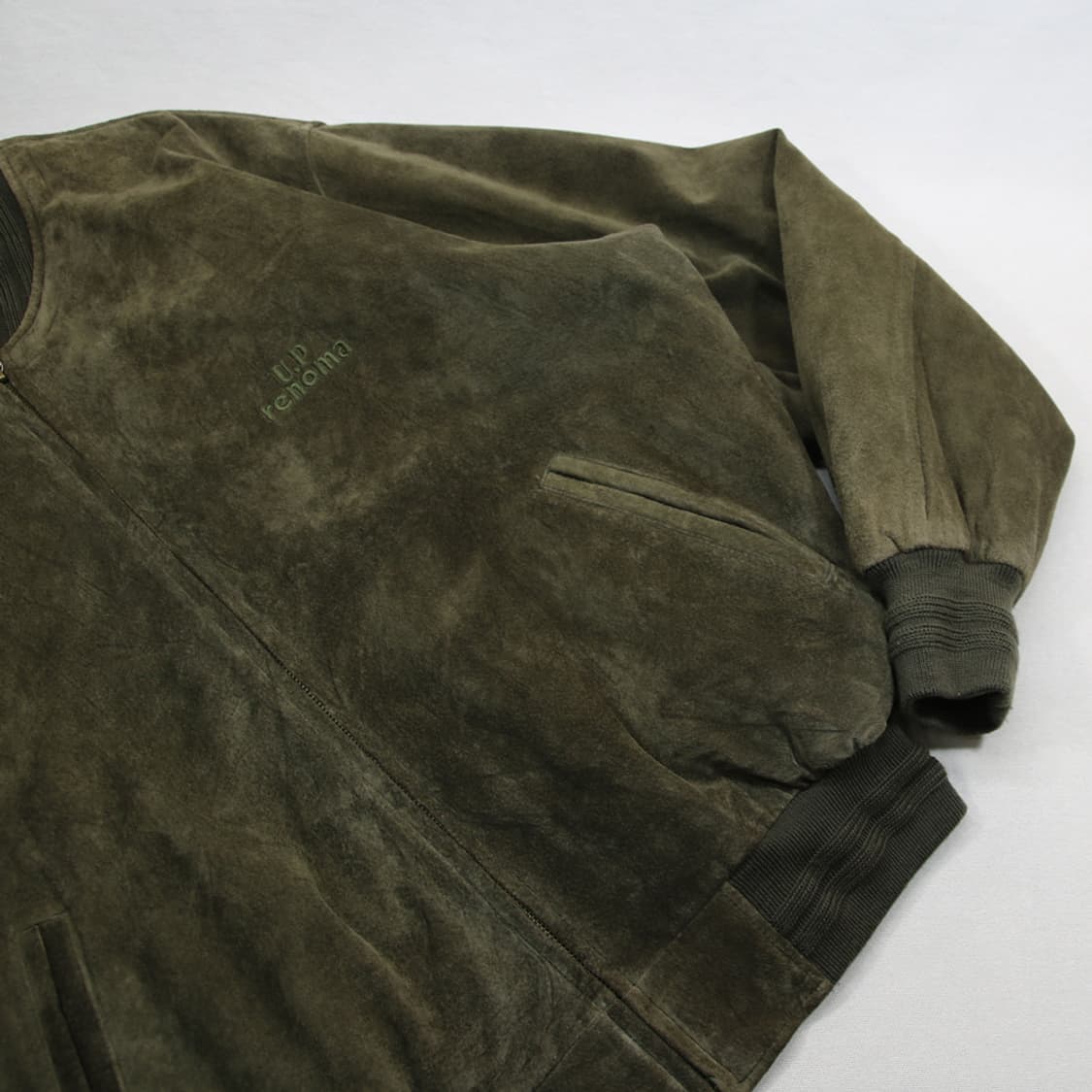 (착용컷) U.P renoma 스웨이드 블루종 (남성용 103) 상품이미지7