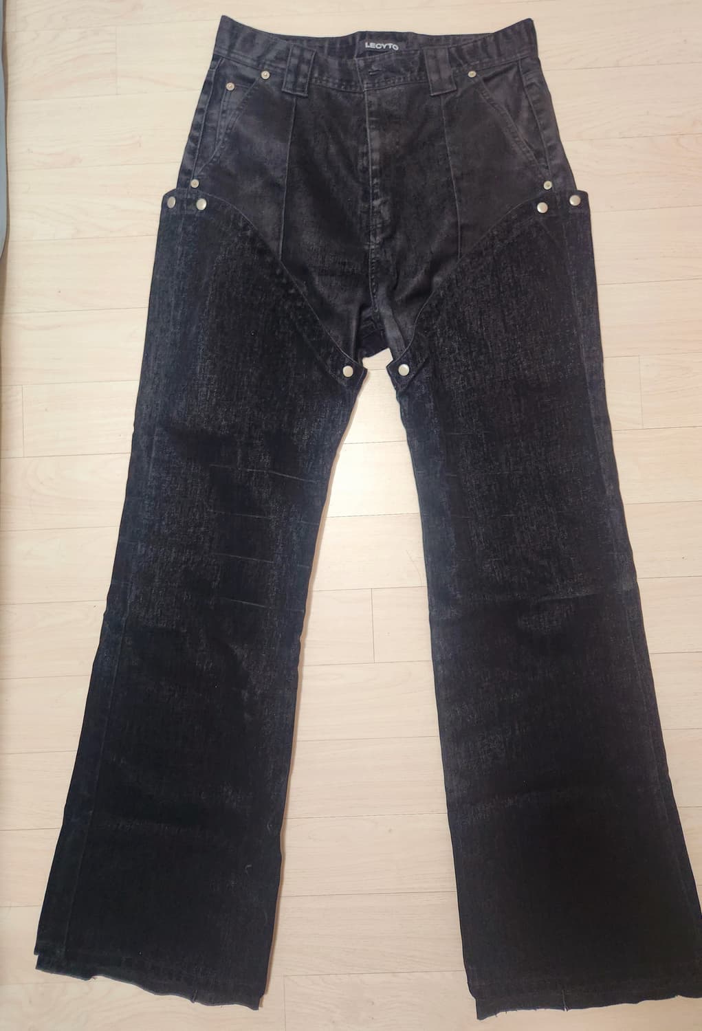 레씨토 벨벳 데님팬츠 상품이미지1