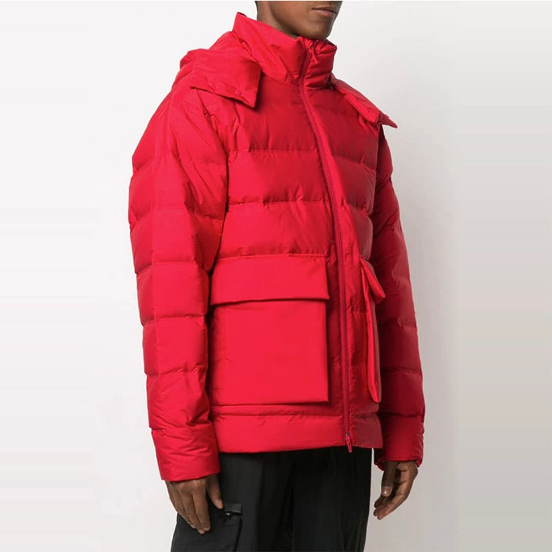 요지야마모토 아디다스 Y-3 클래식 퍼피 다운 재킷 스칼렛 레드 상품이미지4