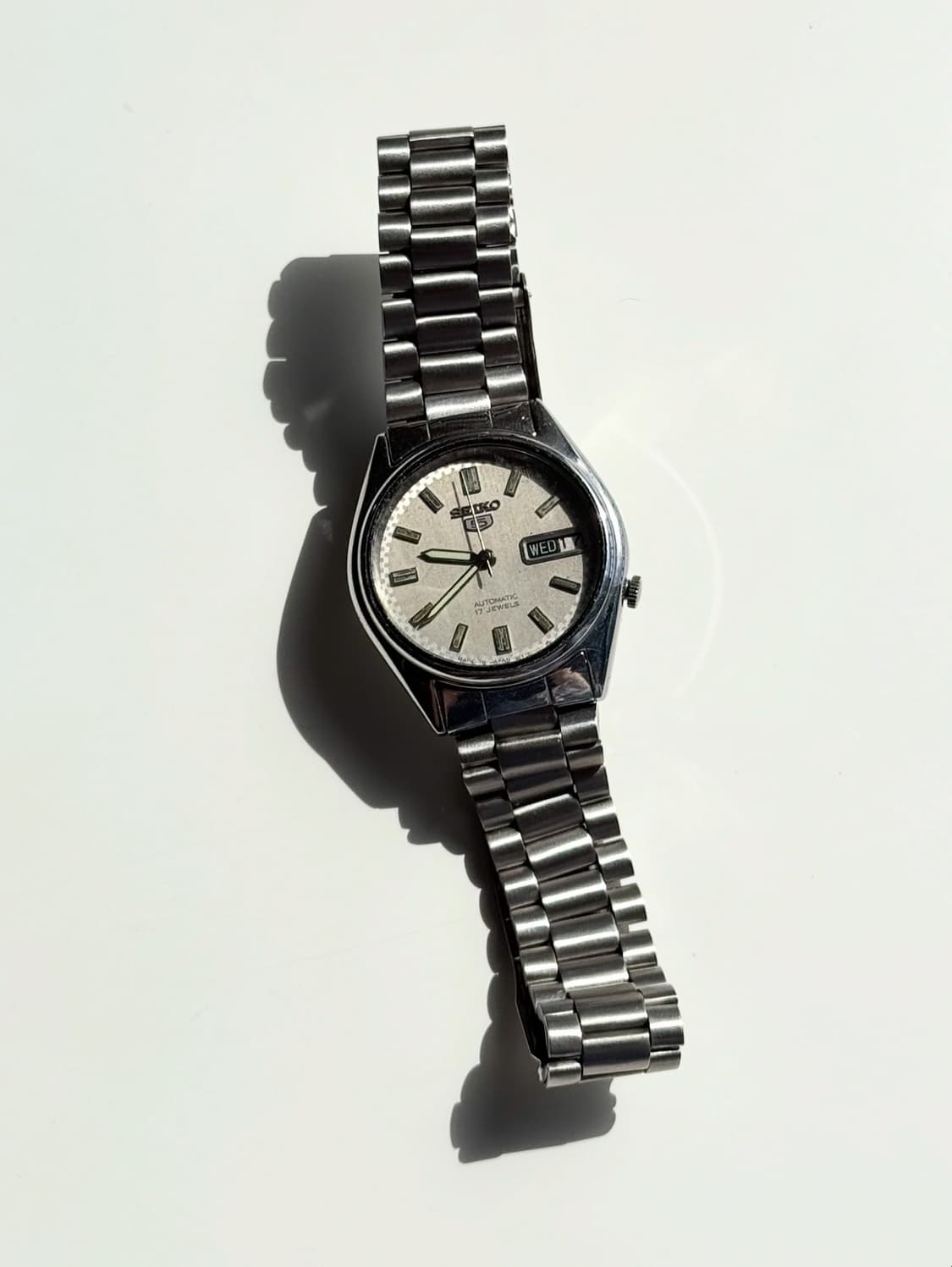 80s Seiko5 Automatic Vintage Metal Watch 상품이미지2