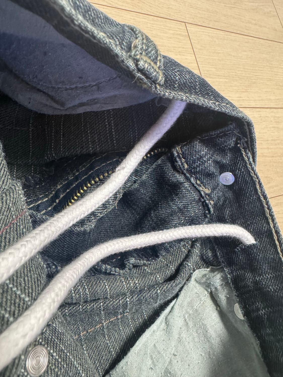 빈티지 자수포인트 워싱팬츠 상품이미지6