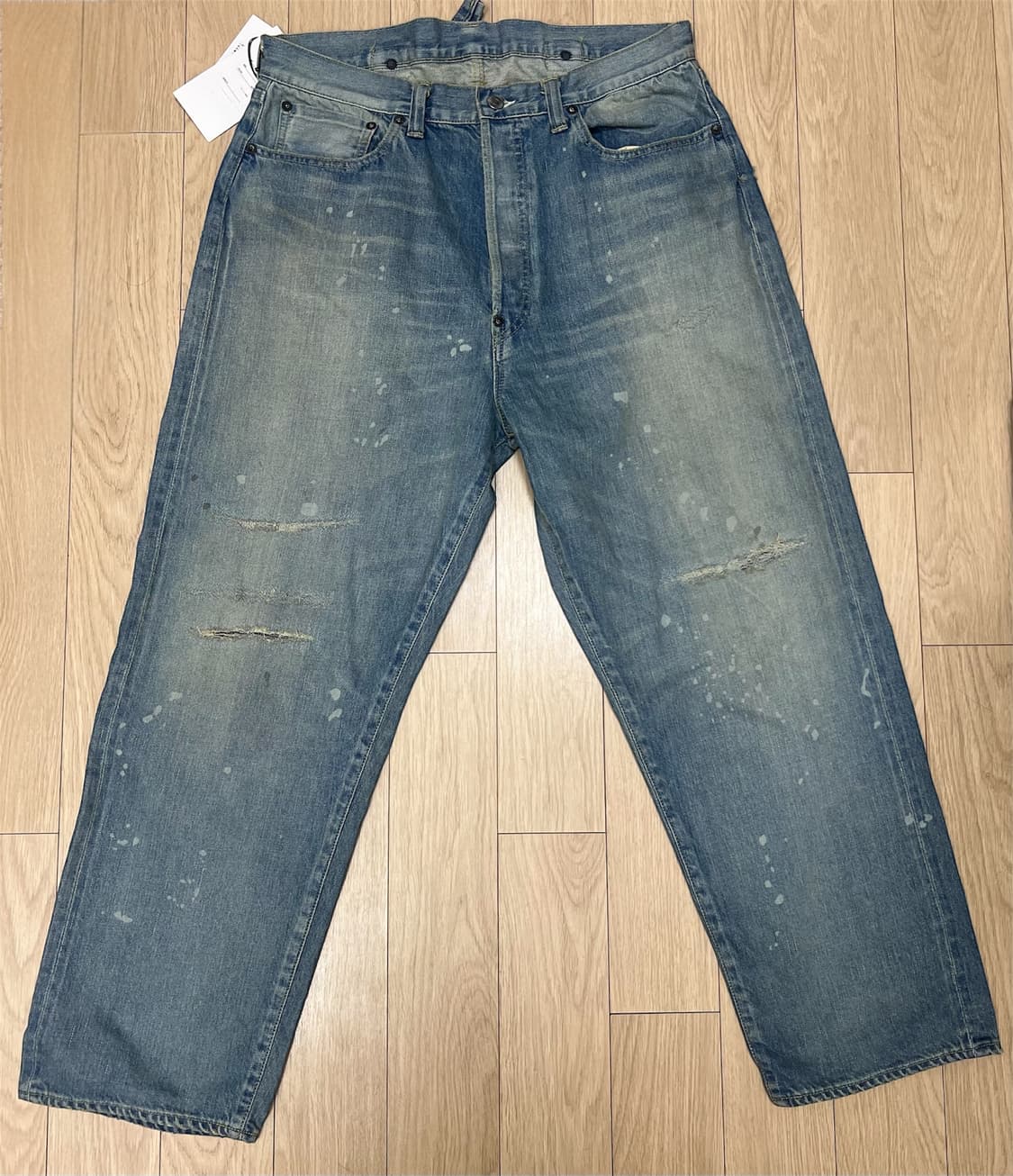 25aw 아프레쎄 no.37 데님  32 x 30 새상품 상품이미지1