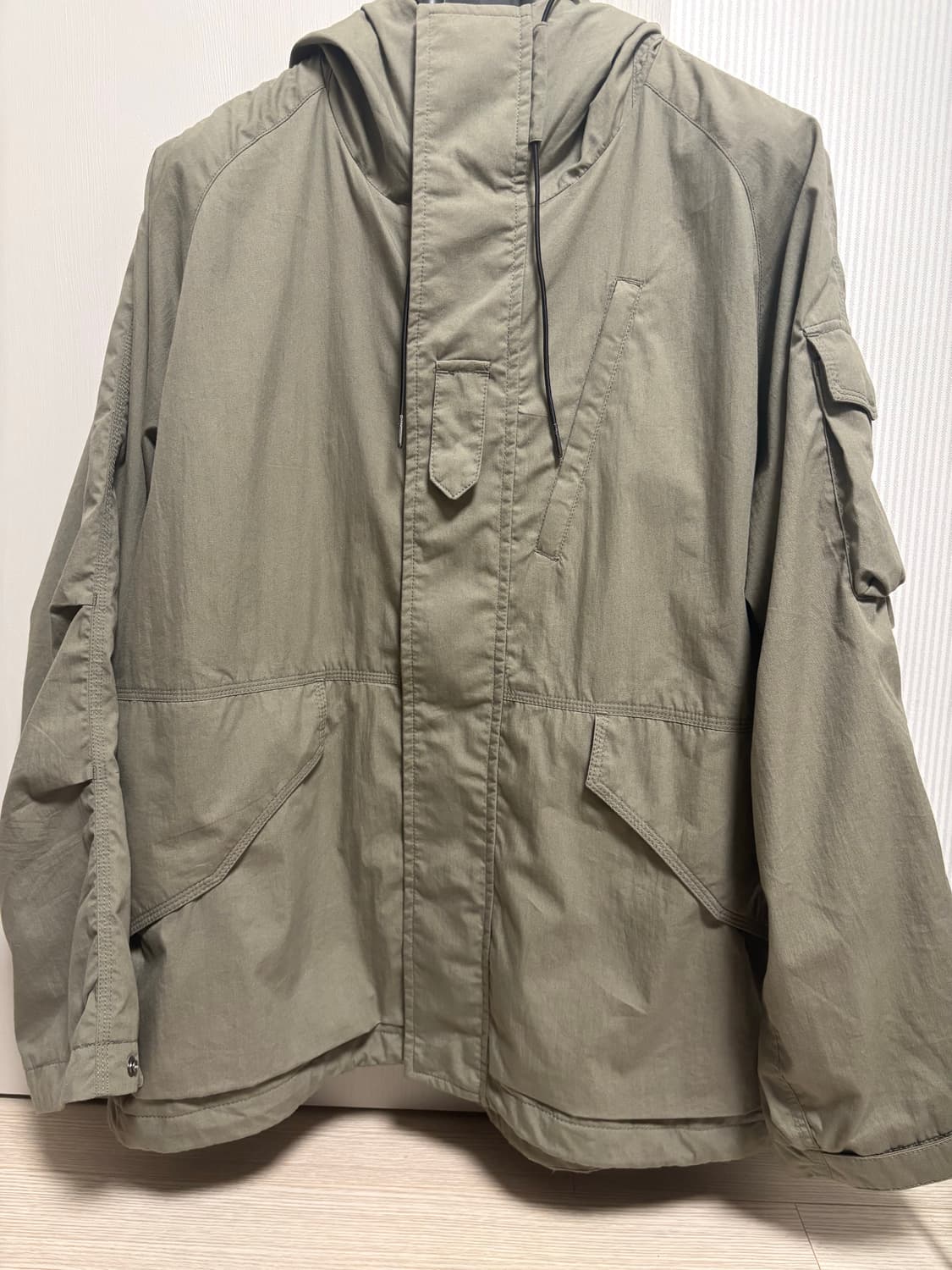 무탠다드 시티레저 CN 후디드 쉘 파카 상품이미지4