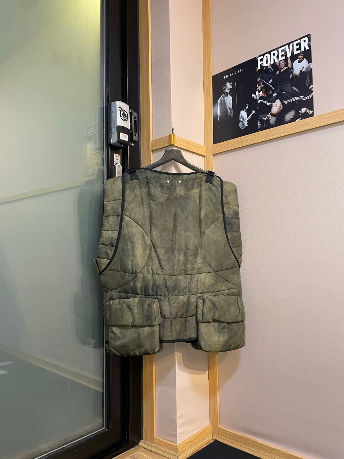 ADSB 앤더슨벨 마블 패딩 베스트 L/XL 상품이미지3