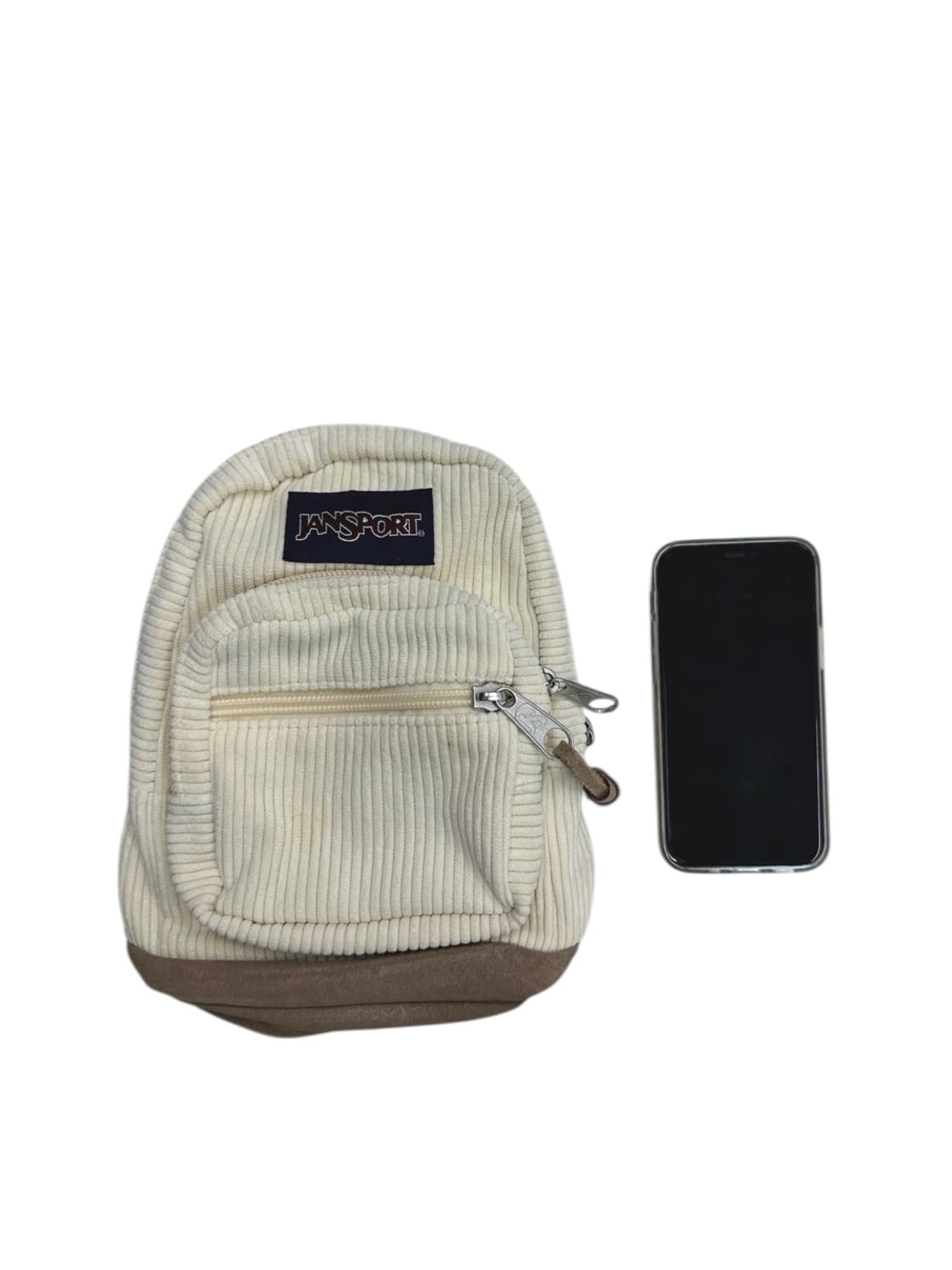 잔스포츠 골덴 미니백팩  아이보리 상품이미지9