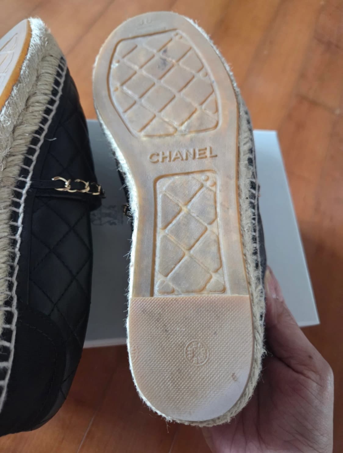 샤넬 퀄팅 체인 에스파듀 36 상품이미지4