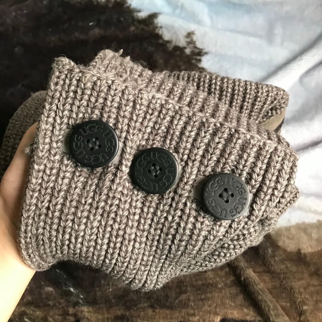 Ugg cardy knit boots grey 230 상품이미지5