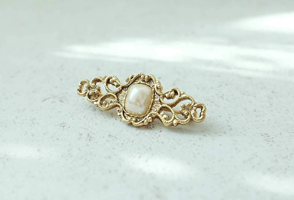 1928 오픈 웍 리바이벌 빈티지브로치 상품이미지4