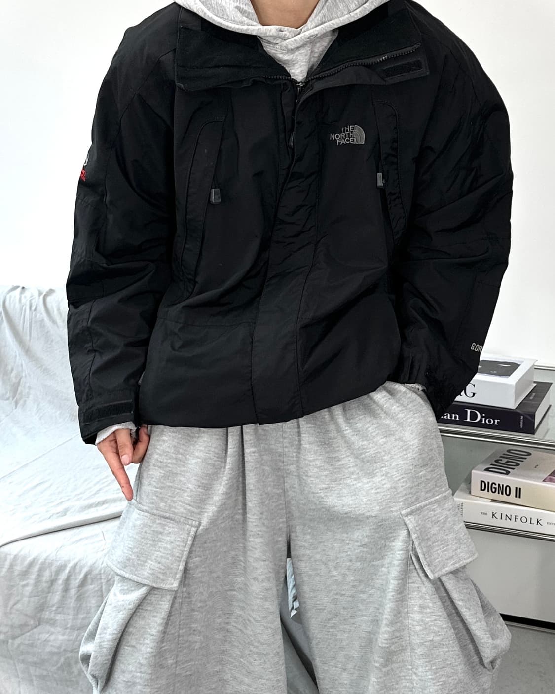 노스페이스 고어텍스 써밋 시리즈 바람막이 L 상품이미지2