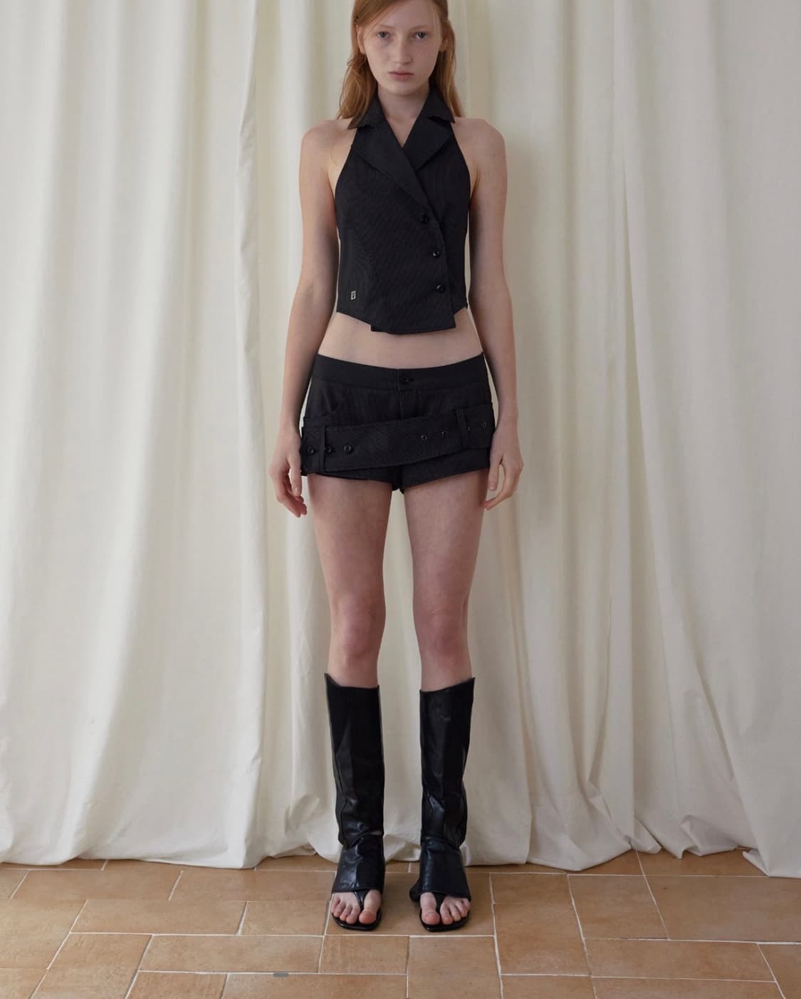 BOHEMIAN SEOUL  belt detail shorts 상품이미지1