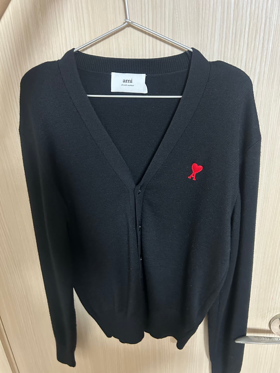 아미 스몰 로고 가디건 [s] 상품이미지1