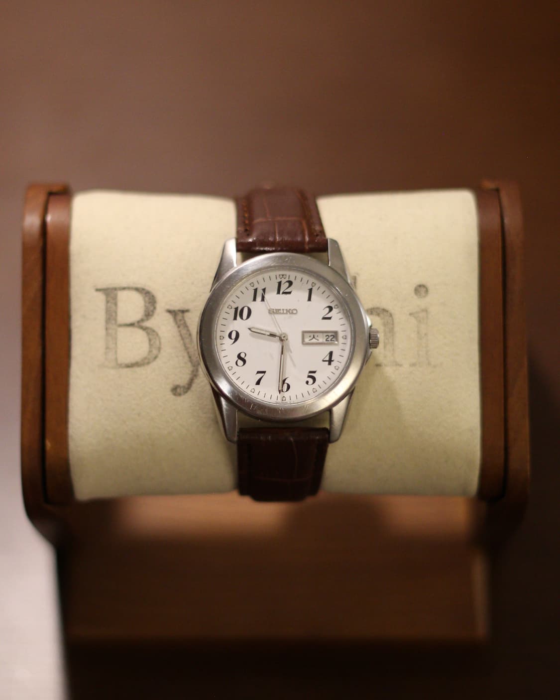 [Seiko] 세이코 빈티지 아라빅 다이얼 쿼츠 시계 (데이데이트) 상품이미지2