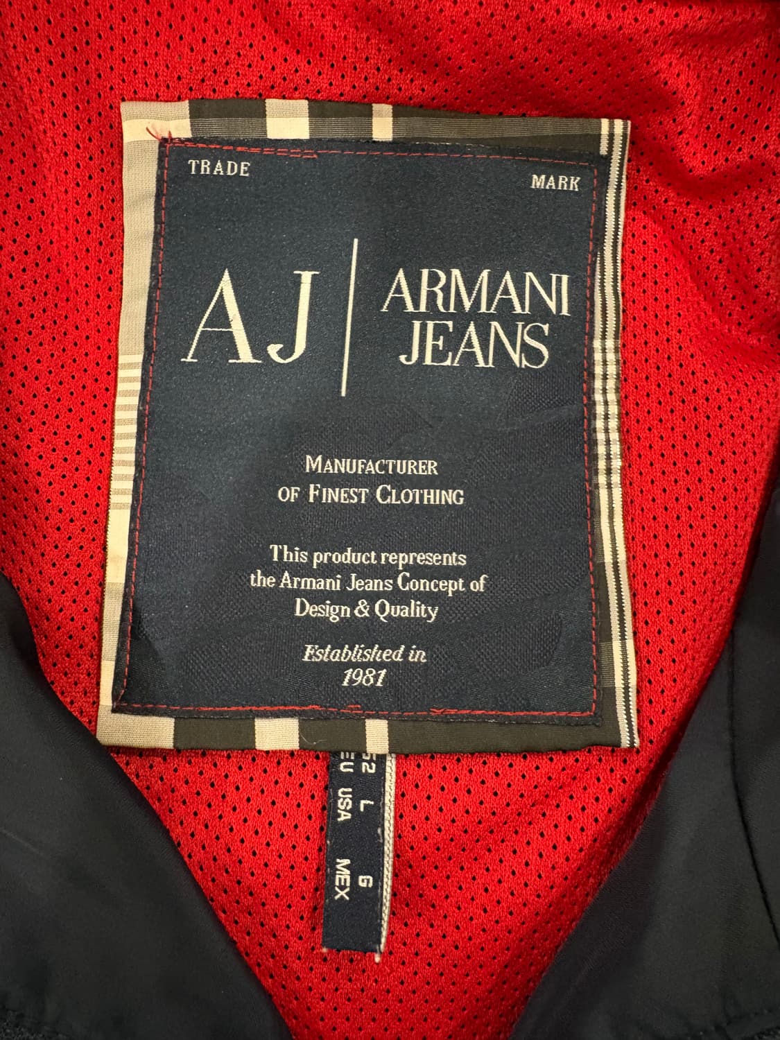 아르마니 진스 폴리쉘 후드 자켓 상품이미지7