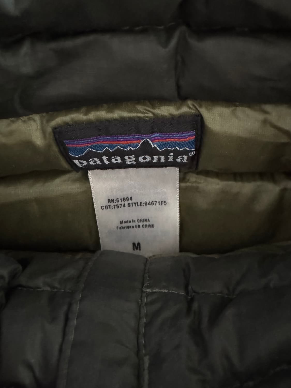 파타고니아 다운스웨터 패딩 자켓 상품이미지4