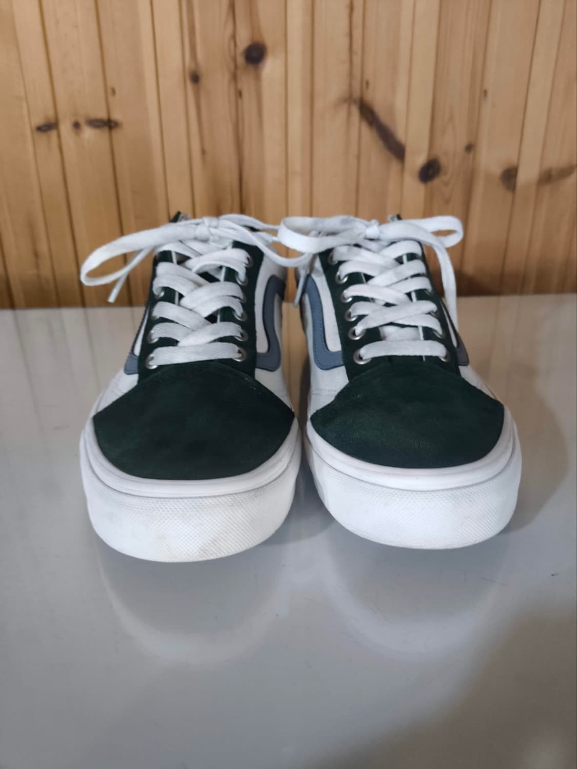 270mm 반스 올드스쿨 레더 그린  상품이미지3