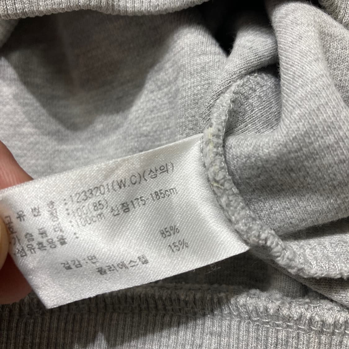 [100]아식스 루즈핏 자수 맨투맨 0285 상품이미지8