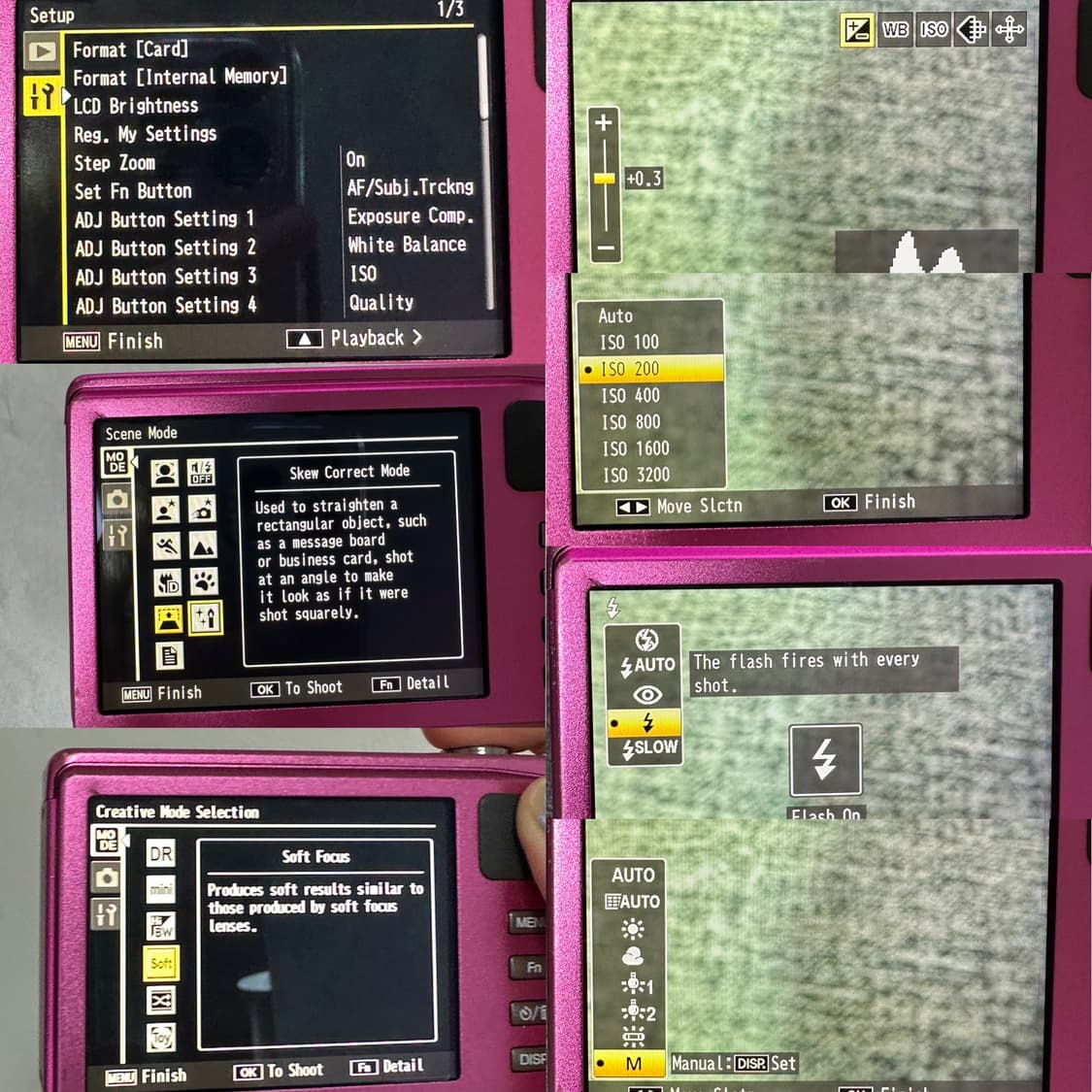 Y2K💖소프트포커스 ricoh 리코 CX4 핑크 디카 (작례O) cx5 상품이미지5