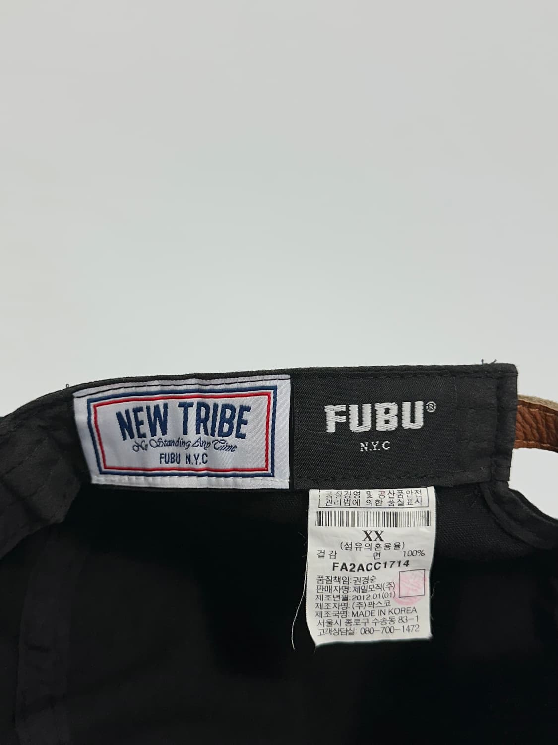 후부 fubu NYC 군모 볼캡 모자 상품이미지6