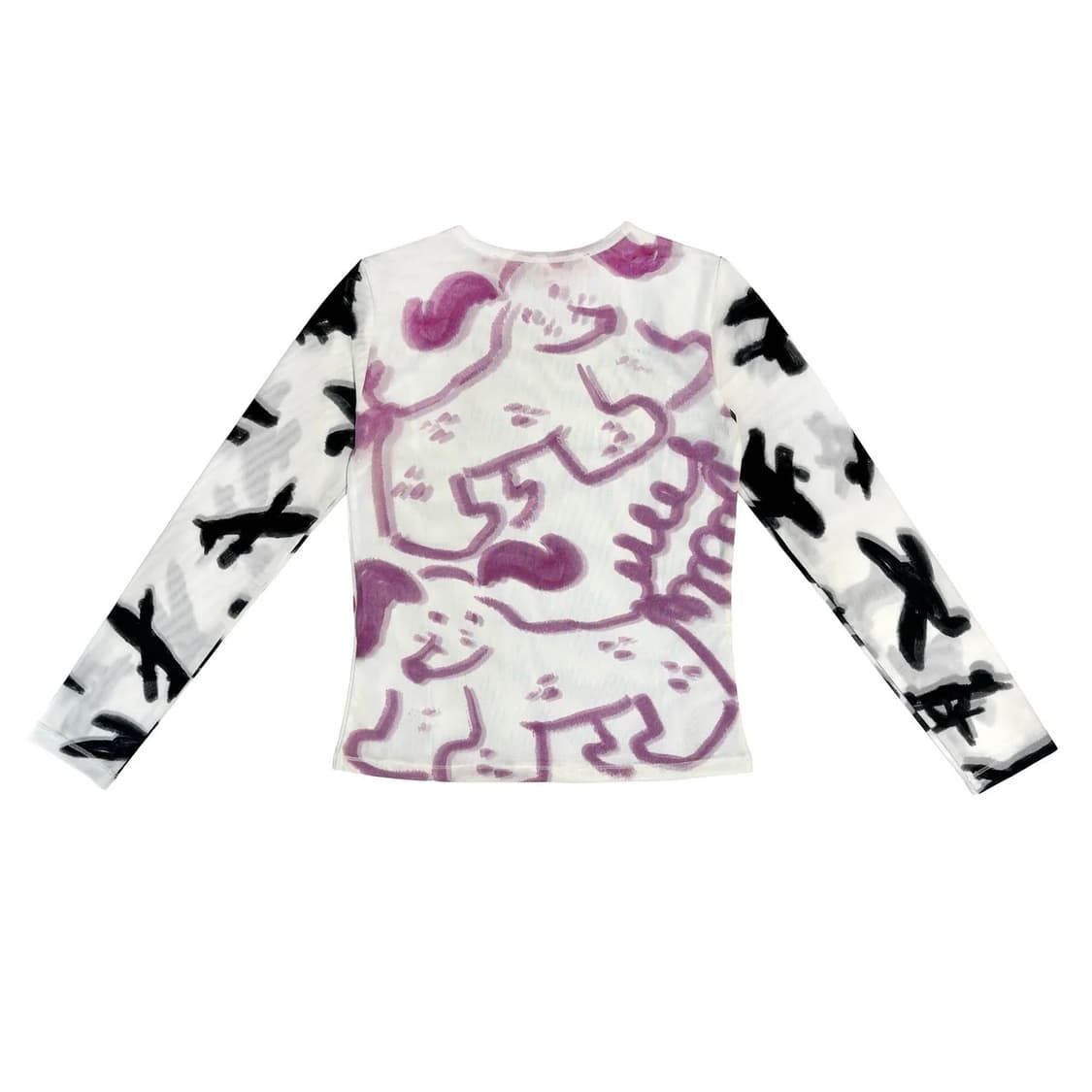 [S]초포바 로위나 25ss 본 매쉬 탑 상품이미지2