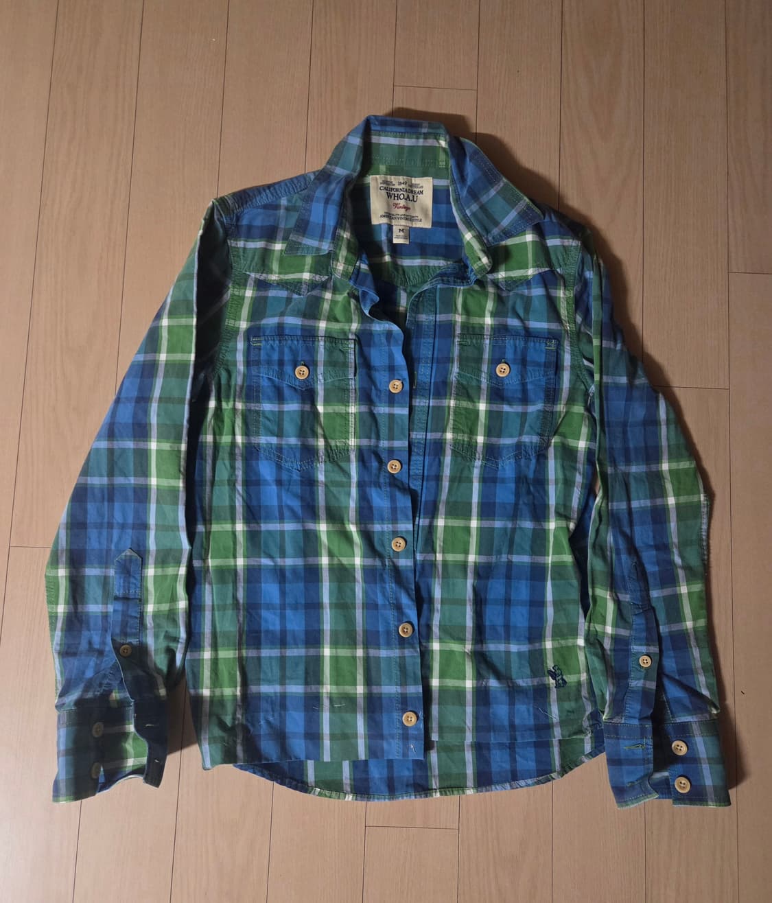 후?아유 빈티지 셔츠M싸이즈 상품이미지1