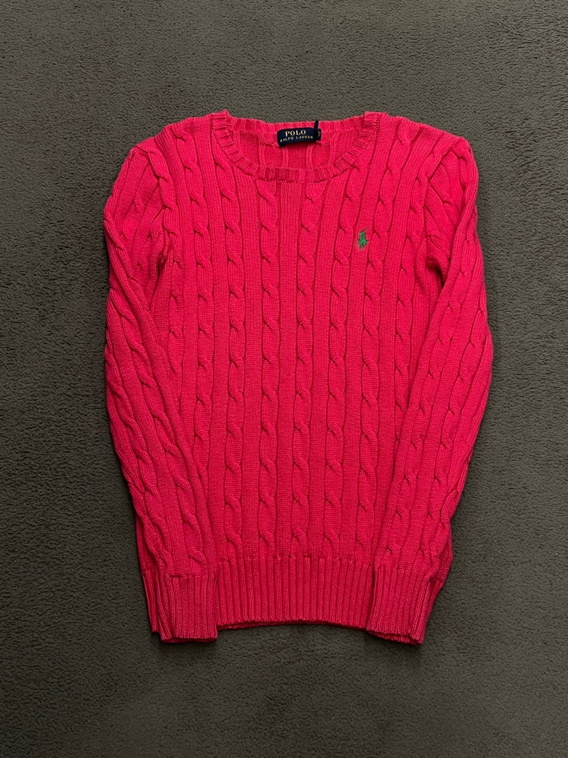 폴로 랄프로렌 꽈배기 니트 처분  상품이미지1