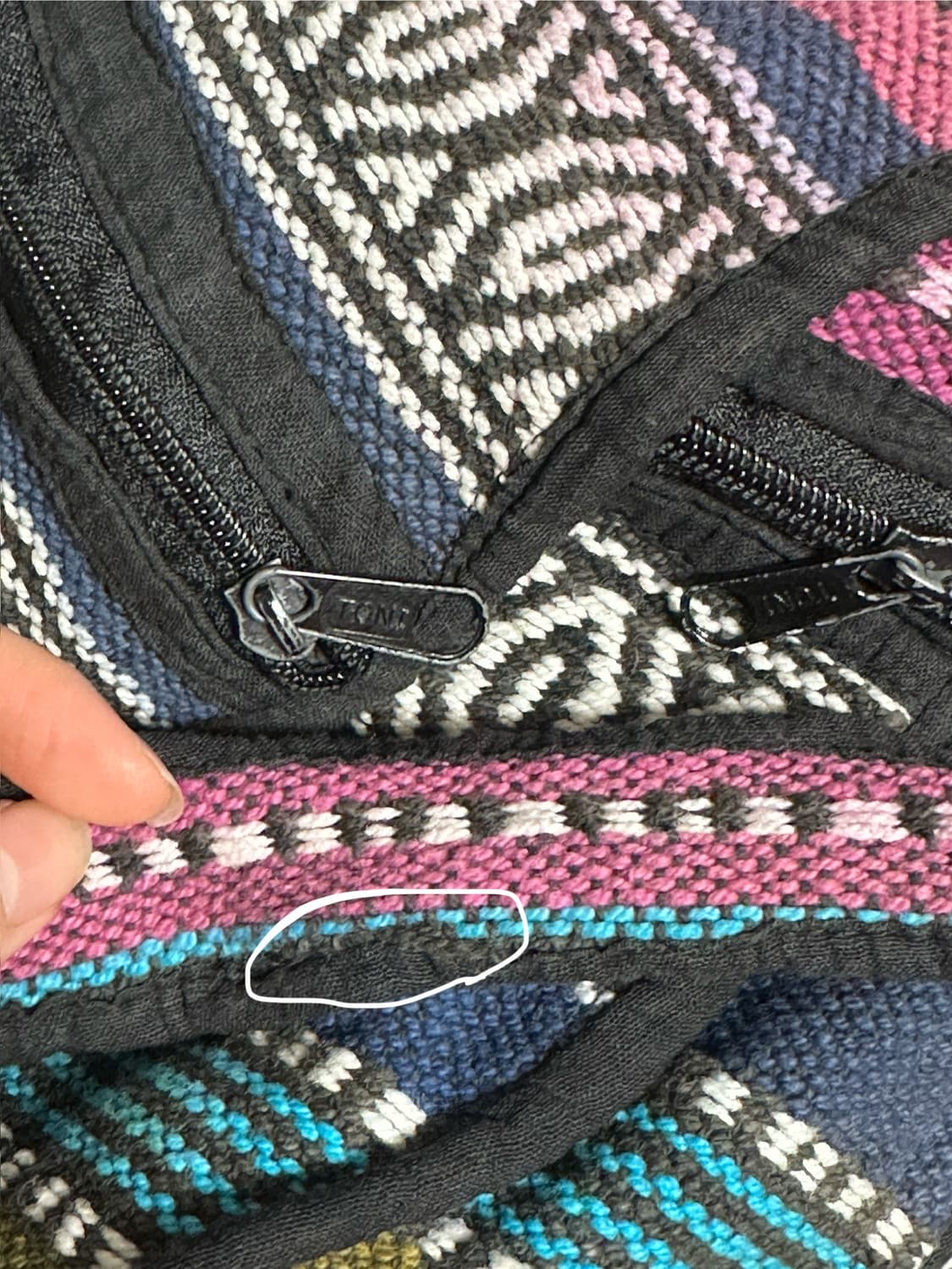 빈티지 히피 크로스백 에스닉 페이즐리 모리 모리걸 상품이미지8