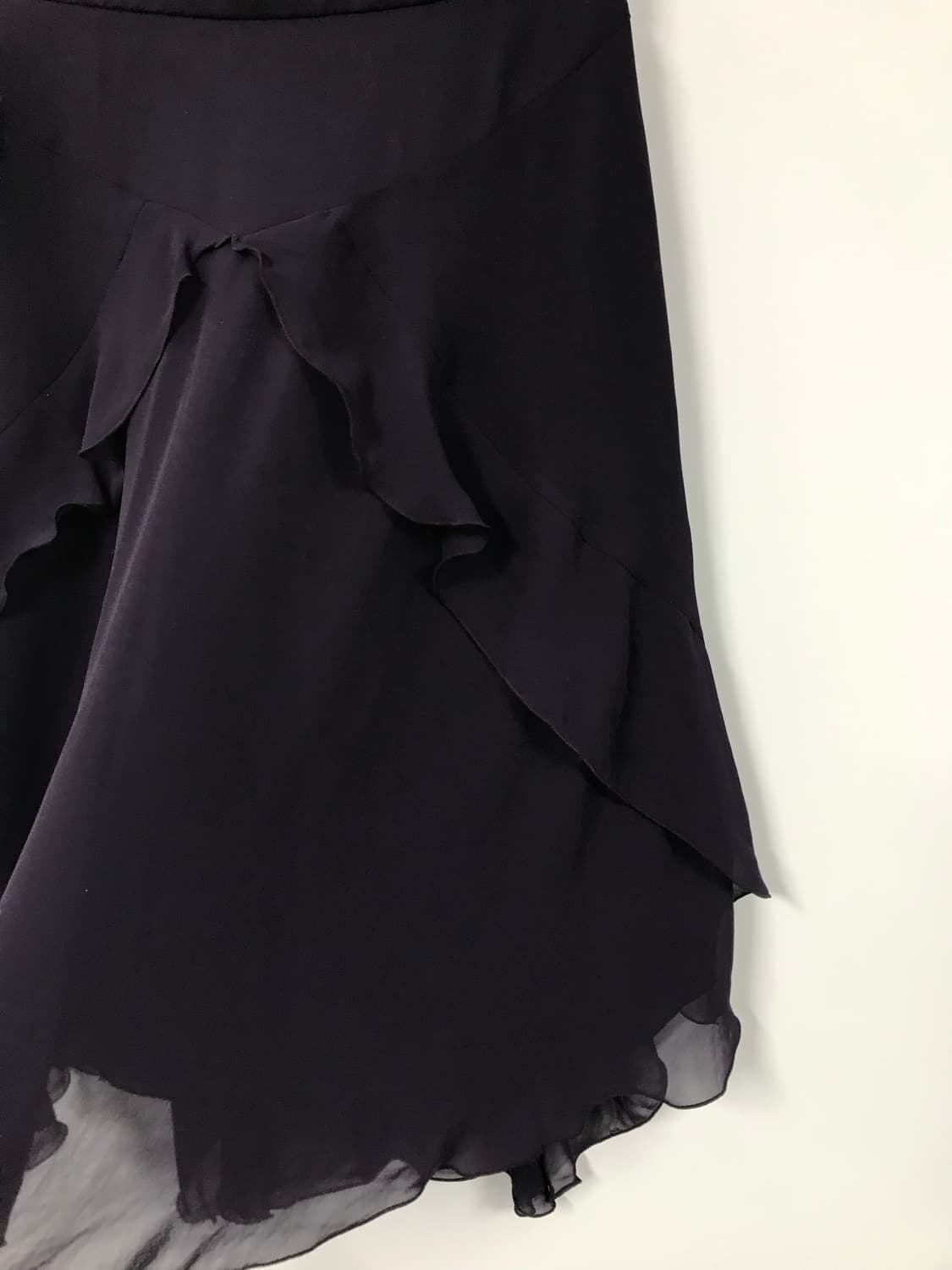 빈티지 퍼플 드레이프 스커트 상품이미지6