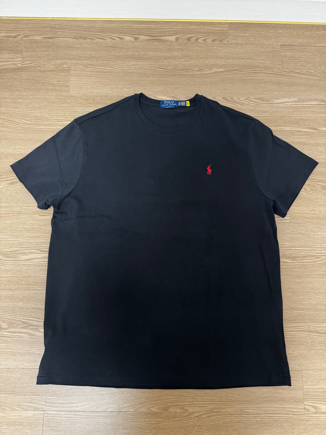 폴로 랄프로렌 블랙 반팔 티셔츠 XL 상품이미지1