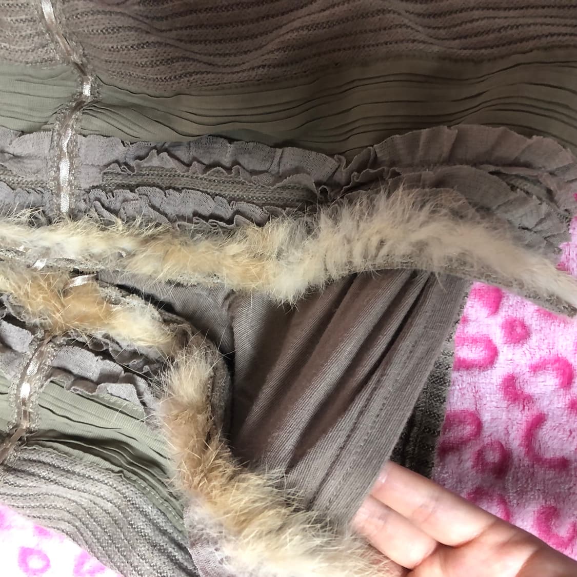 빈티지 페어리 오리엔탈 퍼 디자인 롱슬리브 긴팔 티셔츠 상품이미지4