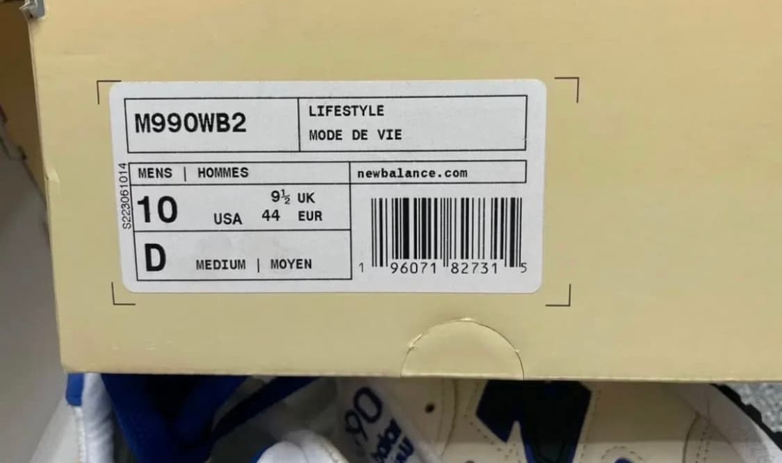 뉴발란스 990v2 MADE IN USA 280 상품이미지5