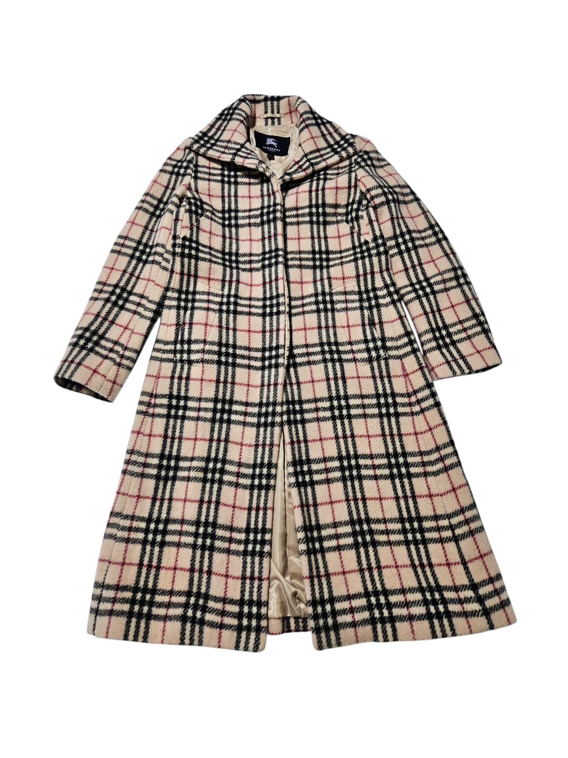 버버리 노바체크 롱 코트[M] 상품이미지1