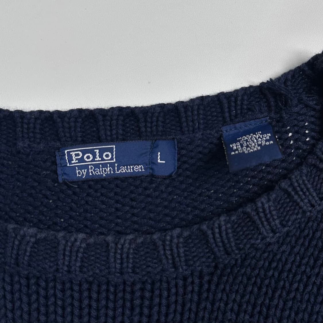 00s 폴로 랄프로렌 성조기 코튼 니트 상품이미지5