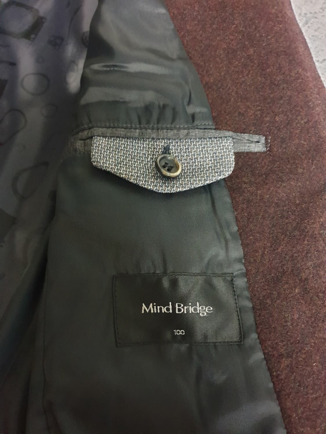 마인드브릿지 울 코트 (100) 상품이미지3