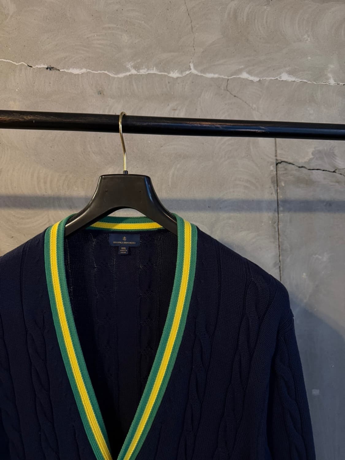 브룩스 브라더스 케이블 가디건 105~110 상품이미지8