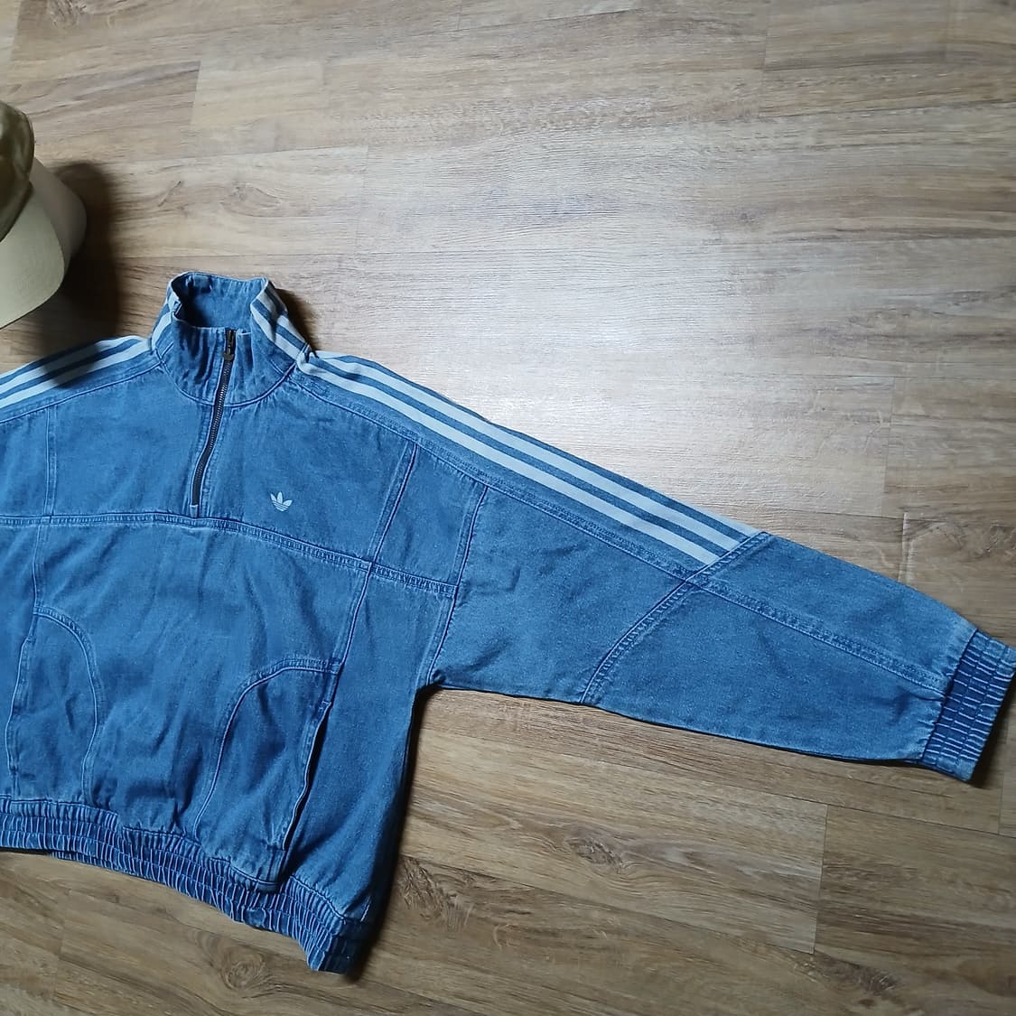 Adidas 아디다스 여성 데님 아노락 청 트랙탑 자켓 상품이미지4