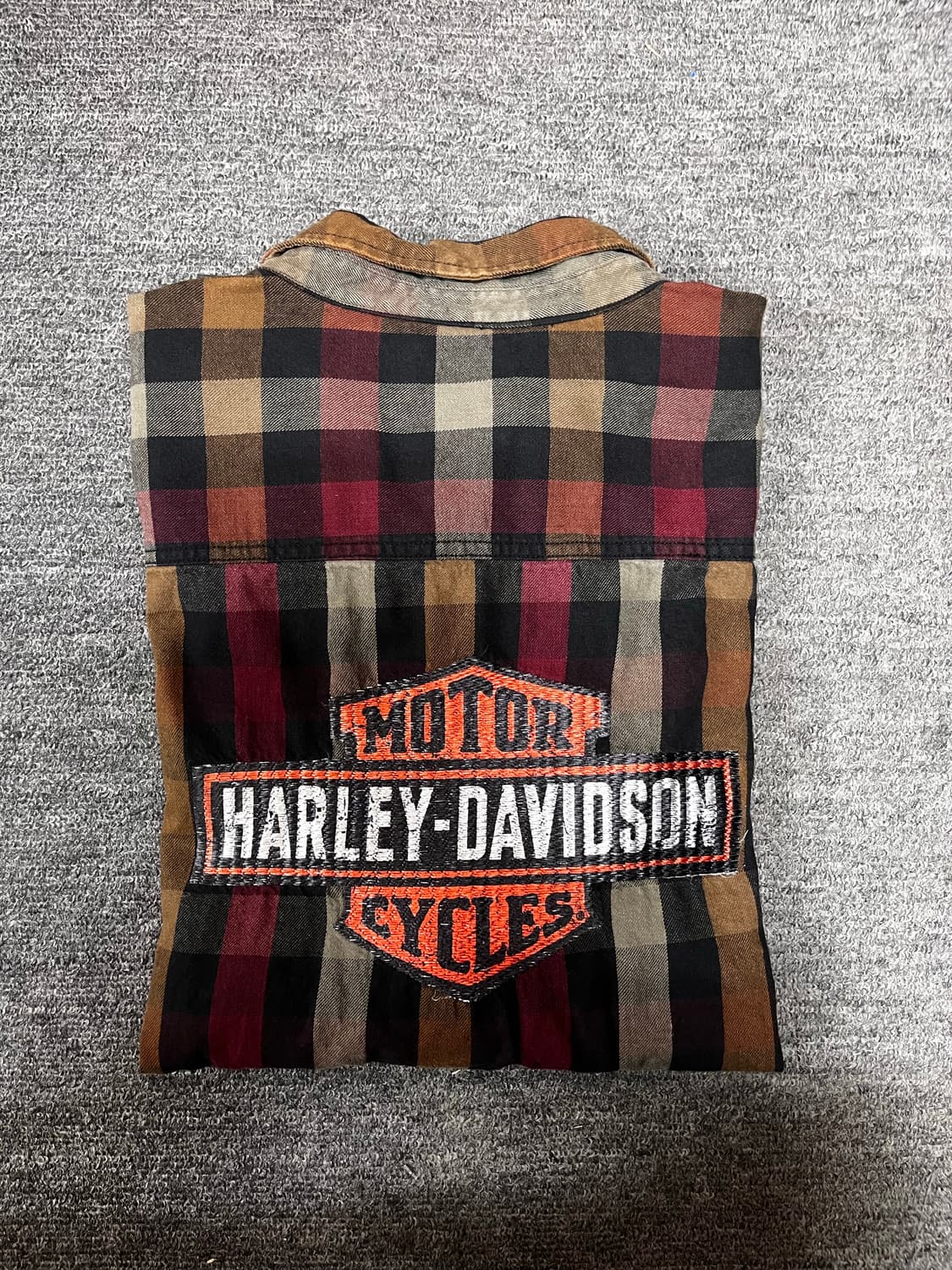 Harley Davidson flannel shirt   상품이미지1