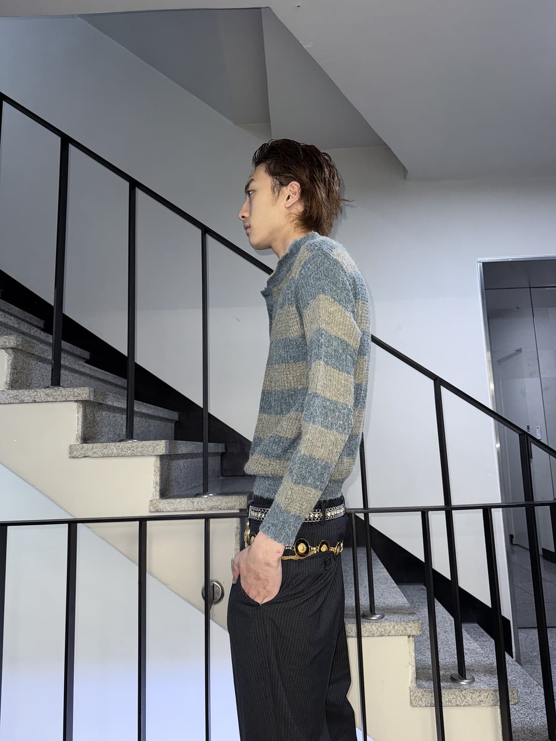 waffle sweater 상품이미지1