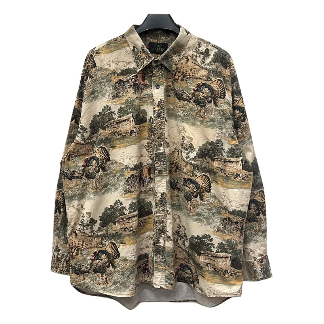 Red Head 사파리 빈티지 긴팔 셔츠 남방 2XL 상품이미지1