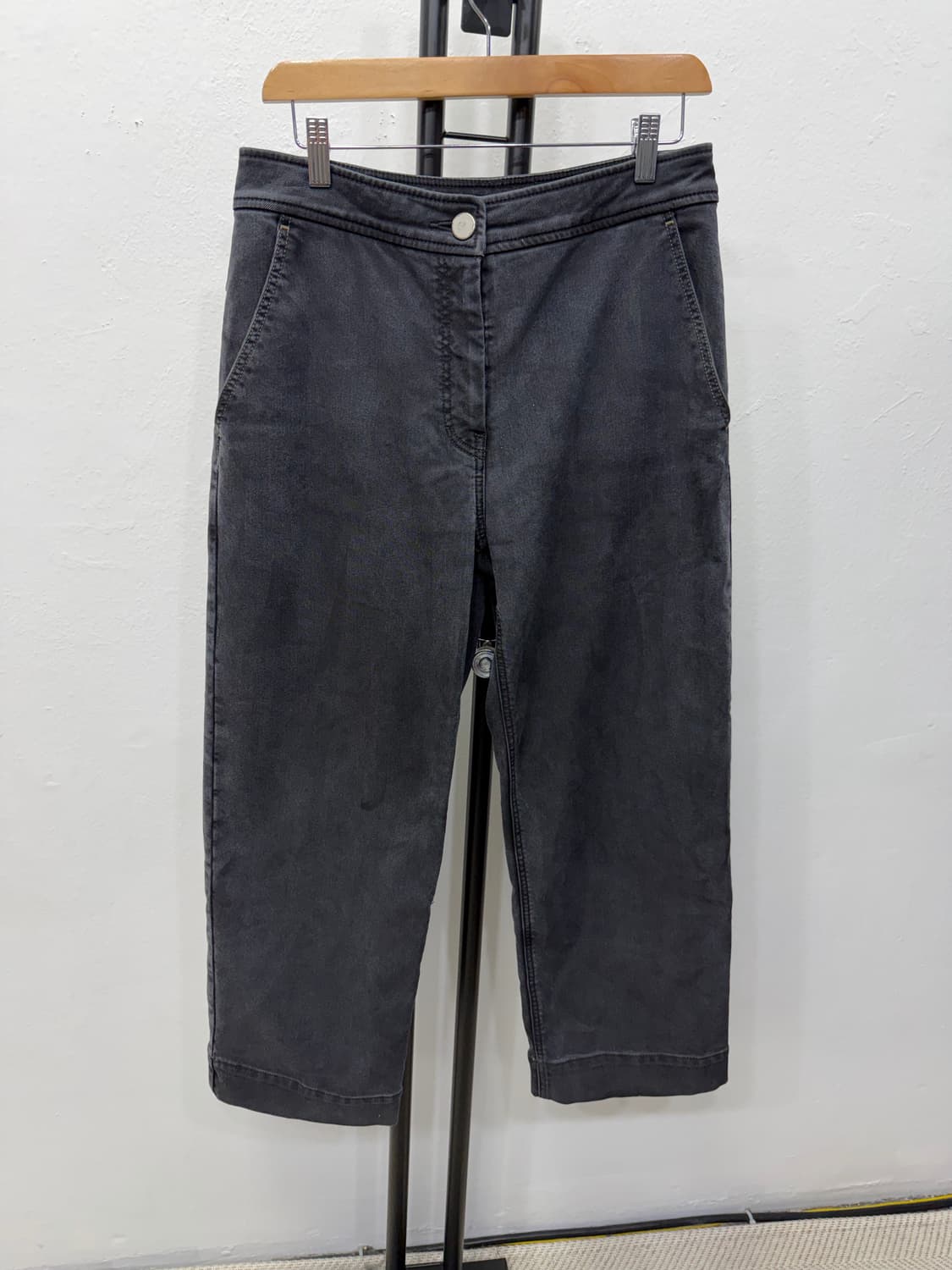 정품) 래트바이티 한섬 21ss 데님 와이드팬츠 67-98 상품이미지1