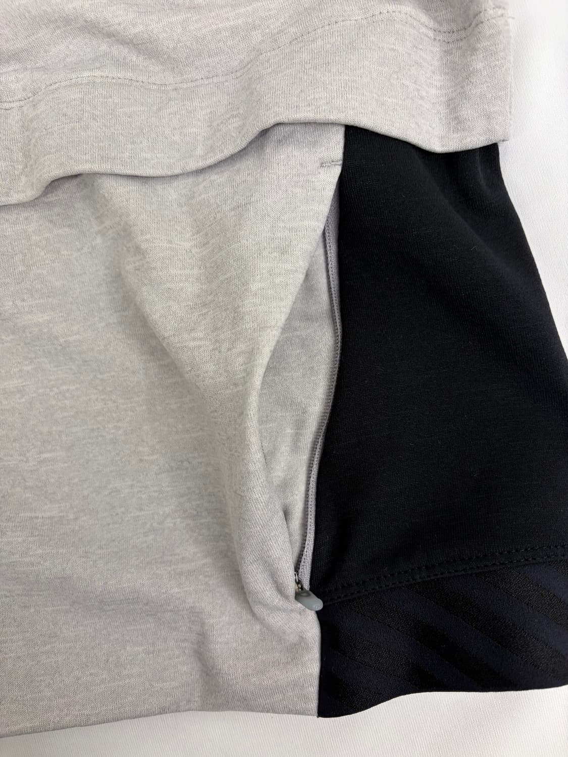 [S] 나이키 러닝 드라이핏 긴팔 티셔츠 회색 상품이미지4